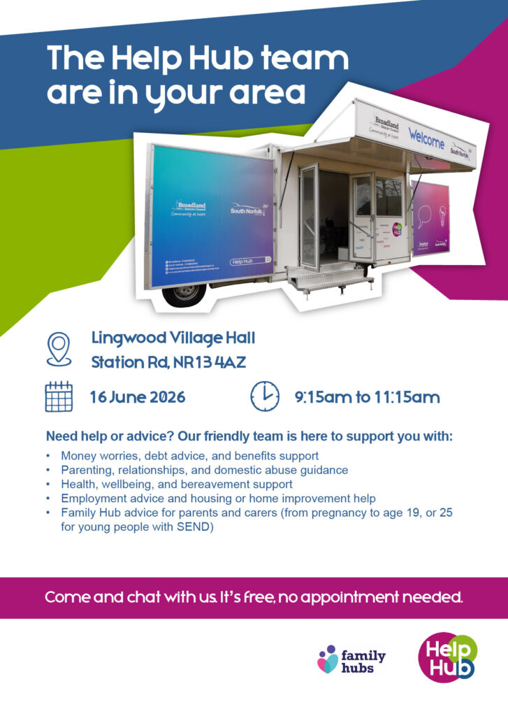 Help Hub Van Poster